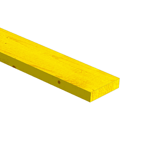 Madrier traité sapin/épicéa 75x225 mm choix 2