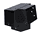 Connecteur 3D (gauche) 75° gris anthracite 90x90