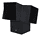 Connecteur 4D 105° gris anthracite 90x90