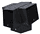 Connecteur 4D 75° gris anthracite 90x90
